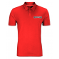 Polo Yaka Antrenman T-shirt Mikro Polyester Kırmızı